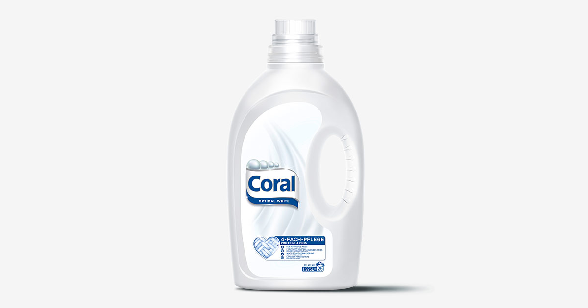 Coral Optimal White für deine feine, helle Kleidung